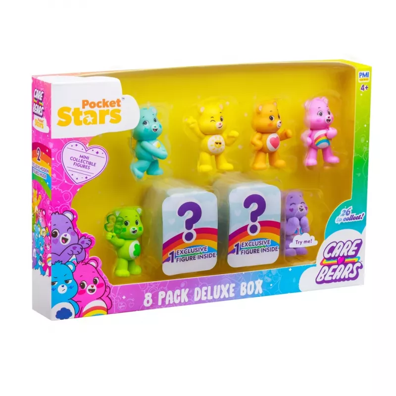 Care Bears S1 Figuras – Caja Deluxe de 8 (surtido)