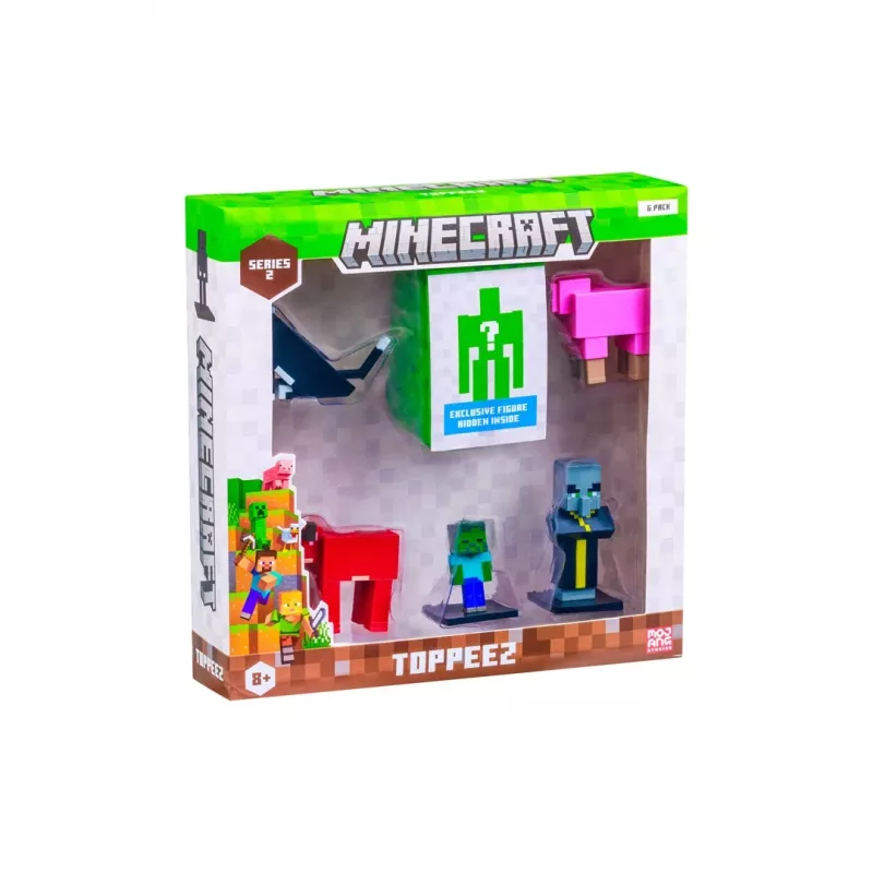 Minecraft S2 Figuras - Caja Deluxe de 6 (surtido)