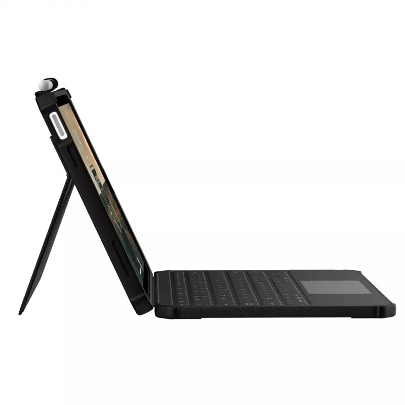 UAG Funda protectora con teclado USB-C para iPad 10.9 10 gen. / 11 (A16) con soporte para Apple Pencil (black/gray)