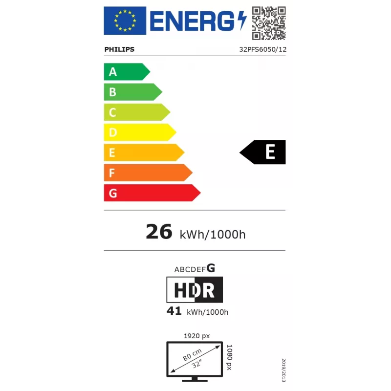 Philips TV LED 2K | 32PFS6050/12 | 32 | Smart TV | TITAN OS