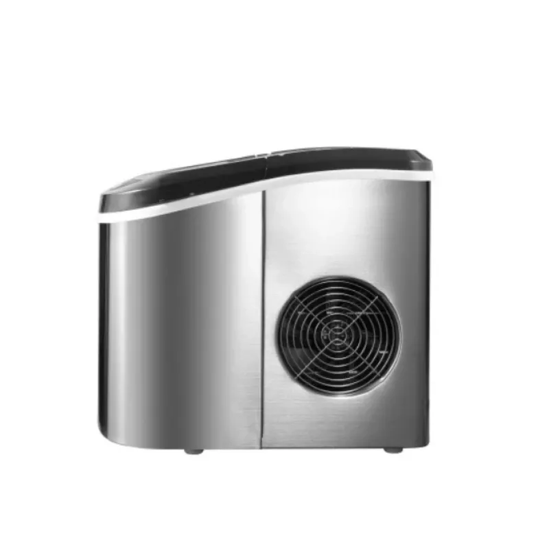 Máquina de cubitos de hielo portátil LIN ICE PRO-S12 plata