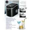Máquina de cubitos de hielo portátil LIN ICE PRO-B12 negro