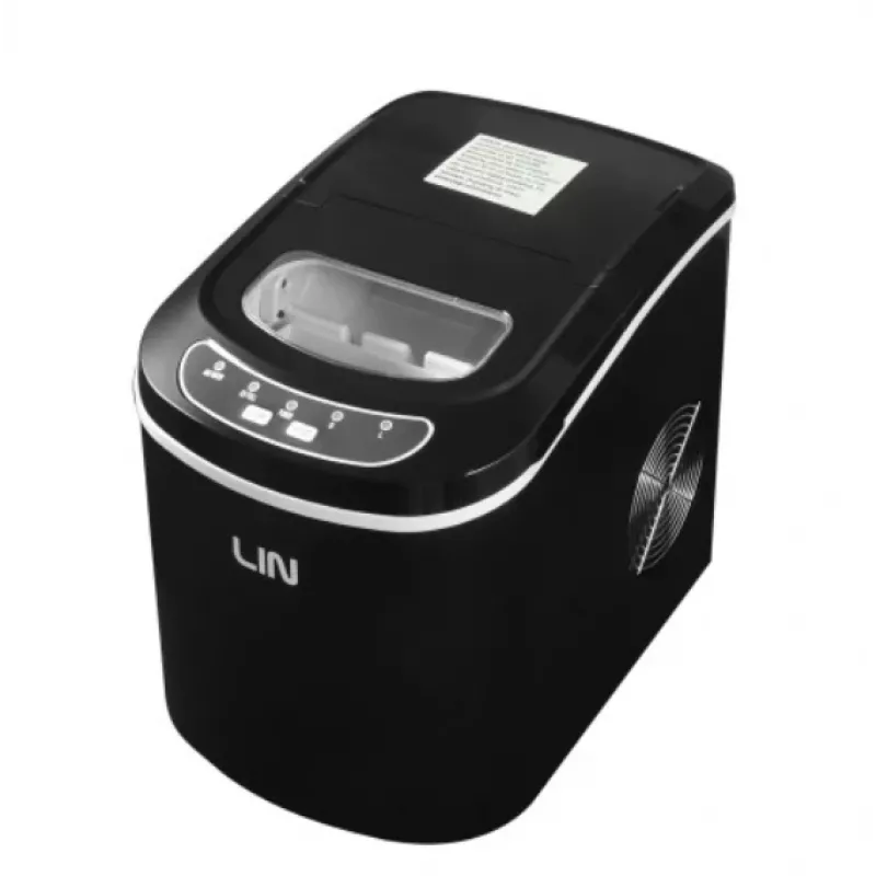 Máquina de cubitos de hielo portátil LIN ICE PRO-B12 negro