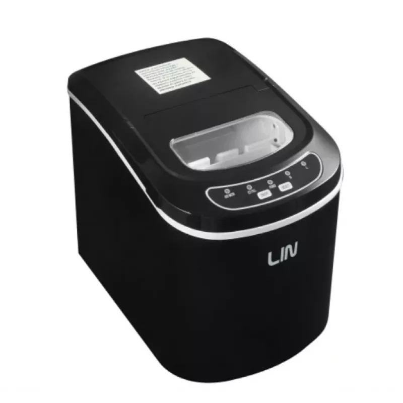 Máquina de cubitos de hielo portátil LIN ICE PRO-B12 negro
