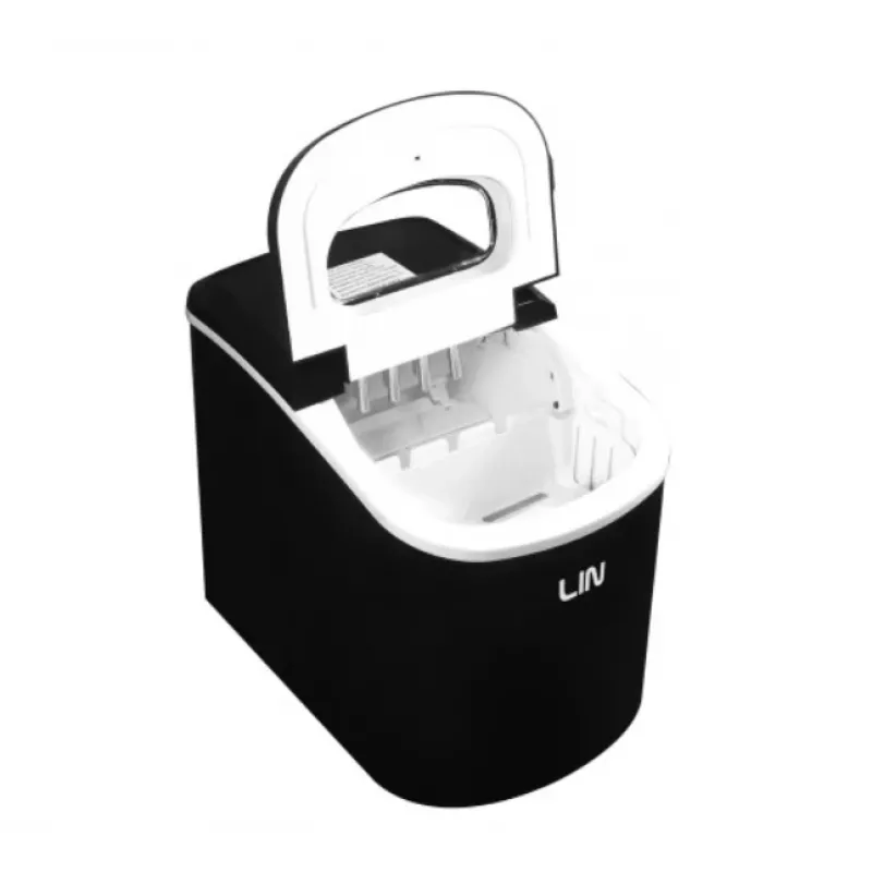 Máquina de cubitos de hielo portátil LIN ICE PRO-B12 negro