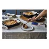 Molde rectangular de cerámica Staub, azul oscuro, 34x24x7,6