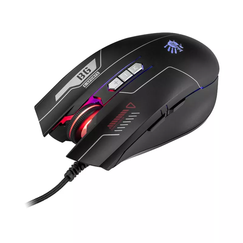 A4TECH BLOODY USB B1700 B140N +ES7 + BP-50M USB/ Esports Black USB Set (teclado+ratón+alfombrilla) (EN)