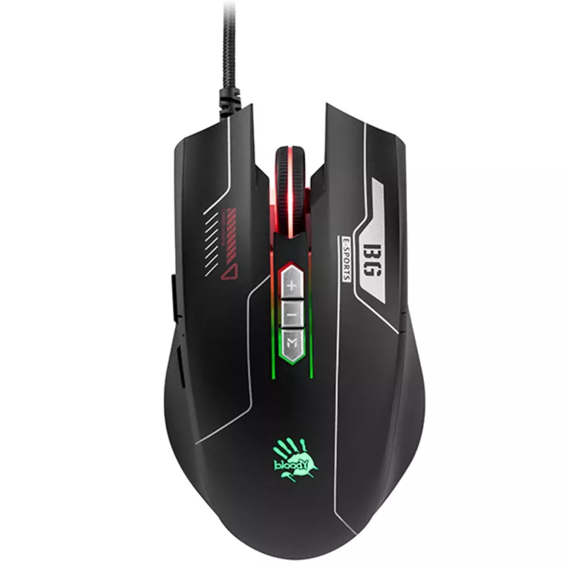 A4TECH BLOODY USB B1700 B140N +ES7 + BP-50M USB/ Esports Black USB Set (teclado+ratón+alfombrilla) (EN)