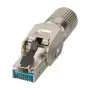 EFB Elektronik 88035P8.1 - RJ-45 - Plata - Conector macho - Zinc - Cat6 - 22/26