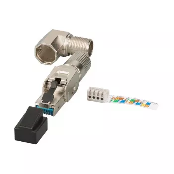 EFB Elektronik 88035P8.1 - RJ-45 - Plata - Conector macho - Zinc - Cat6 - 22/26