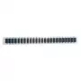 Inserto de placa frontal EFB Elektronik SB-FP-S-24SC-D-V-OS2 — 24× acopladores SC dúplex, OS2, vertical, negro