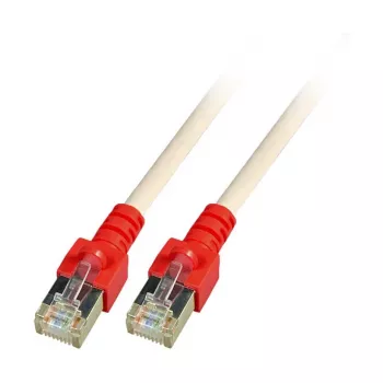 EFB-Elektronik Cable de red RJ45 Cat.5e SF/UTP cubierta PVC rojo CCA cruzado gris 10 m Fabricante: EFB Elektronik (K5450.10)