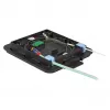 EFB Elektronik 83205.1 Caja de empalmes de fibra óptica compacta, 12 fibras (crimpado)