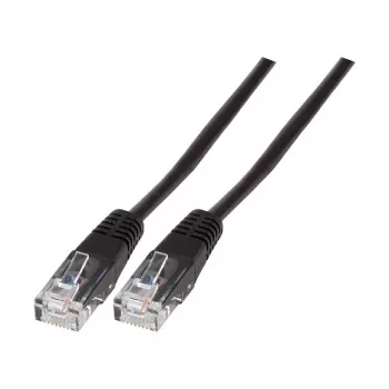 Cable modular EFB-Elektronik RJ45 (8/4) - RJ45 (8/4), encapsulado, negro, 3 m Fabricante: EFB Elektronik (K2422.3)