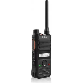 Radiotelefono portátil HYTERA AP585 BT U1 400–470 MHz, 1500 mAh Li‑ion, antena corta, Bluetooth 5.0, pantalla monocroma de 1,4 pulgadas, IP54