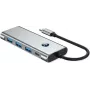 VALUE Estación de acoplamiento USB-C 7 en 1, 4K60 1xHDMI, 3xUSB-A, 1xSD/microSD, 1xC PD (12.99.1144)