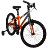 Bicicleta BMX Huffy HX PRO 20 Alu, Negro-Naranja (53005W)