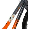 Bicicleta BMX Huffy HX PRO 20 Alu, Negro-Naranja (53005W)