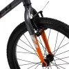 Bicicleta BMX Huffy HX PRO 20 Alu, Negro-Naranja (53005W)