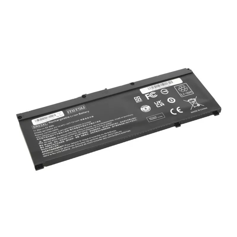 Batería HP GAMING 15 17 OMEN 15-DC SR03XL