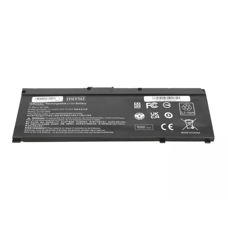 Batería HP GAMING 15 17 OMEN 15-DC SR03XL