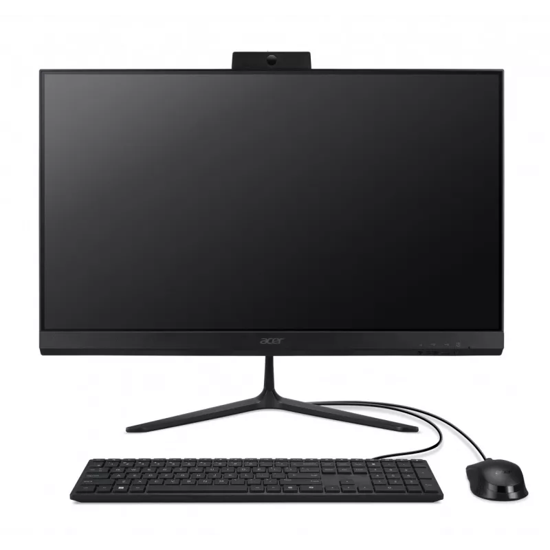 Ordenador todo en uno Acer Veriton 2000 VZ415G, 23,8" IPS Full HD, Intel Core 5 120U, 16 GB DDR5, 512 GB SSD, Windows 11 Pro, negro