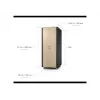 APC NetShelter - armario (horizontal) - insonorizado - AC 230 V - arce - 38U - 48,3 cm (19 pulgadas)