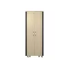 APC NetShelter - armario (horizontal) - insonorizado - AC 230 V - arce - 38U - 48,3 cm (19 pulgadas)