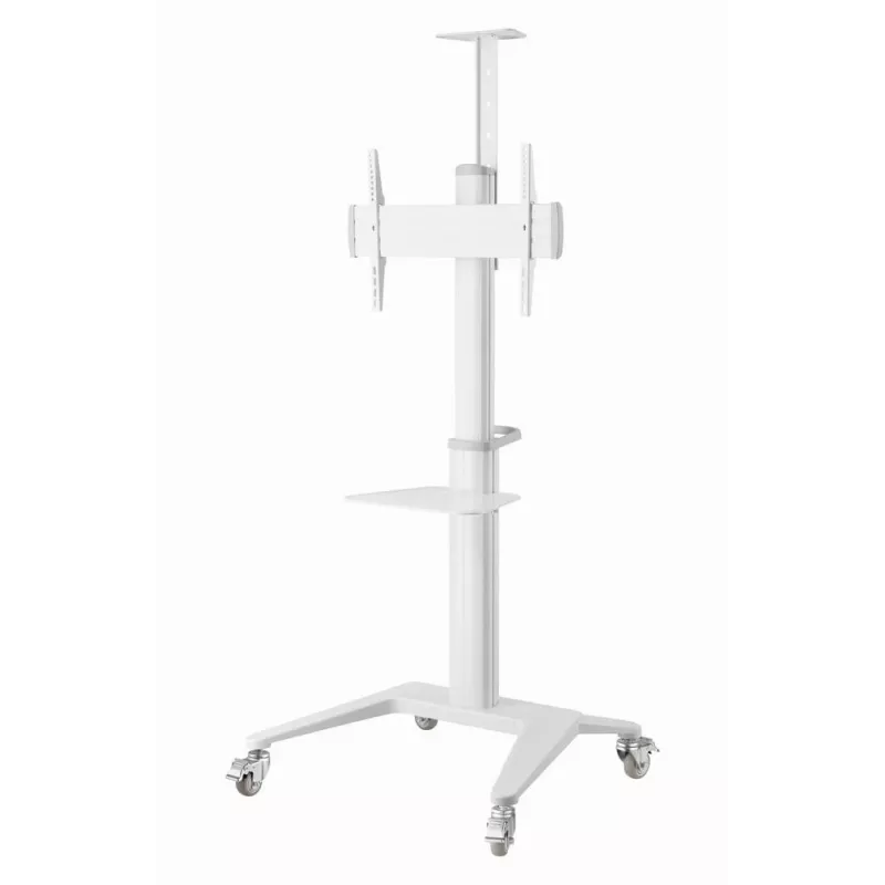 Soporte de TV de suelo 37-70/WEISS TVS-70T-02-W Gembird