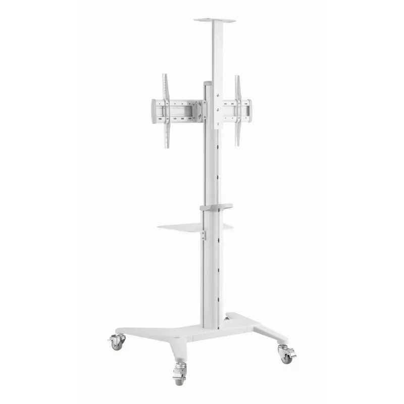 Soporte de TV de suelo 37-70/WEISS TVS-70T-02-W Gembird