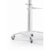 Soporte de TV de suelo 37-70/WEISS TVS-70T-02-W Gembird