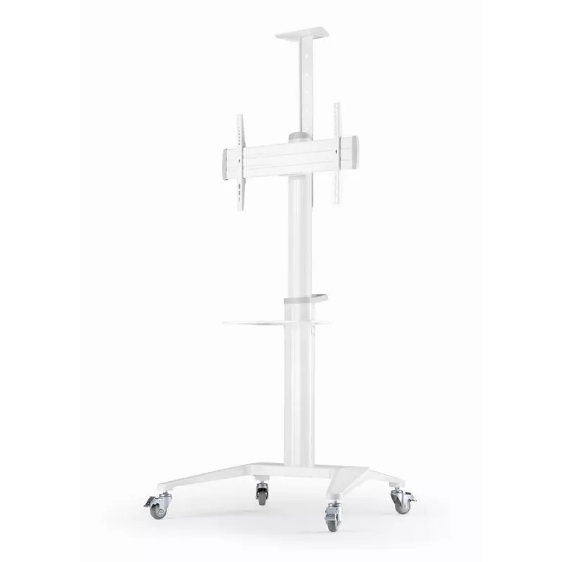 Soporte de TV de suelo 37-70/WEISS TVS-70T-02-W Gembird