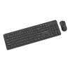 Gembird KBS-WPS-01 conjunto inalámbrico de teclado y ratón, inglés, negro