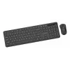 Gembird KBS-WPS-01-CYRL conjunto inalámbrico de teclado y ratón, cirílico, negro