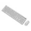 Teclado + ratón inalámbrico ENG/BL KBS-WPS-01-W Gembird