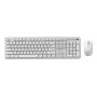 Gembird KBS-WPS-01-W-CYRL conjunto inalámbrico de teclado y ratón, cirílico, blanco