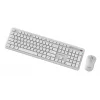 Gembird KBS-WPS-01-W-CYRL conjunto inalámbrico de teclado y ratón, cirílico, blanco