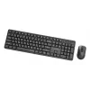 Gembird KBS-WMS-01-CYRL conjunto inalámbrico de teclado y ratón, cirílico, negro
