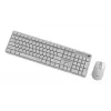 Teclado + ratón inalámbrico KBS-WMS-01-W-CYRL Gembird