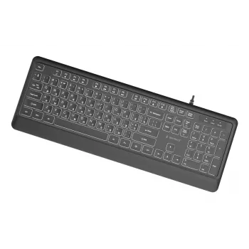 Teclado multimedia USB CIRÍL/Negro KB-UML-04-CYRL Gembird