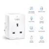 TP-Link Tapo enchufe inteligente Wi-Fi Mini, interior, blanco, hogar, policarbonato (PC), estado, CE, RoHS