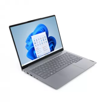 Lenovo ThinkBook 14 G8 IAL Intel Core Ultra 9 185H portátil 35.6 cm (14 pulgadas) WUXGA 16 GB DDR5-SDRAM 512 GB SSD Wi-Fi 6E (802.11ax) Windows 11 Pro Arctic gris