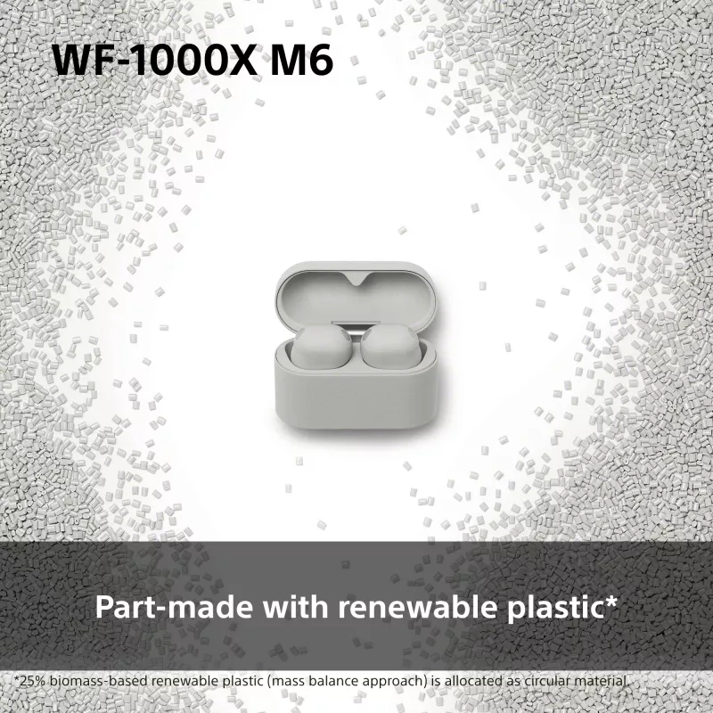 Sony WF1000XM6S.CE7 Auricular Inalámbrico Intraural Llamadas/Música Bluetooth Plata