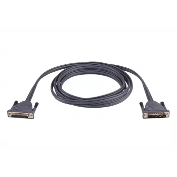 ATEN 2L1701 Cable serie negro 1,8 m DB-25