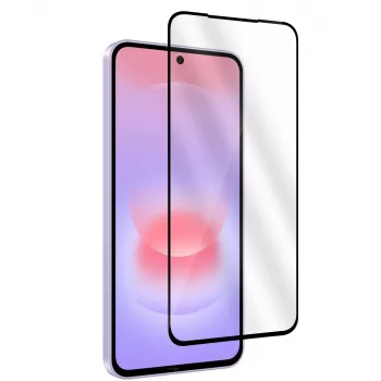 eSTUFF Samsung Galaxy A37 Cobertura completa Protector de pantalla de cristal. Titan Shield protector de pantalla transparente 1 unidad