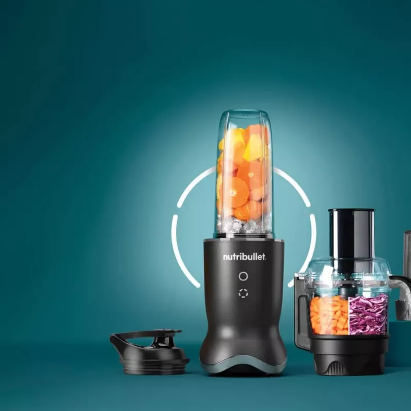 NutriBullet NB1224DG batidora de vaso 0,9 L 1200 W gris oscuro
