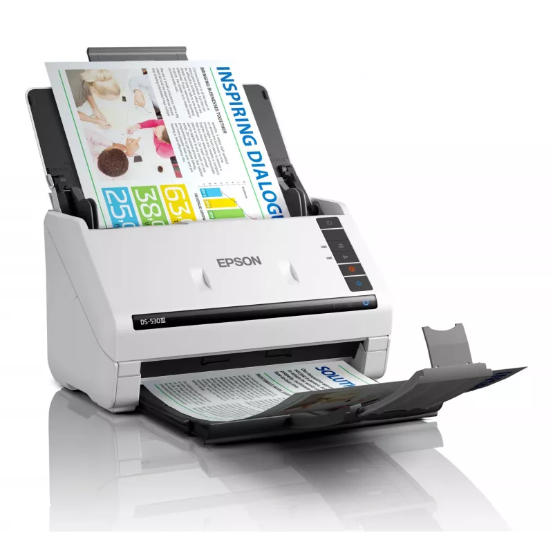 Epson WorkForce DS-530III escáner de alimentación automática 600 x 600 DPI A4 blanco