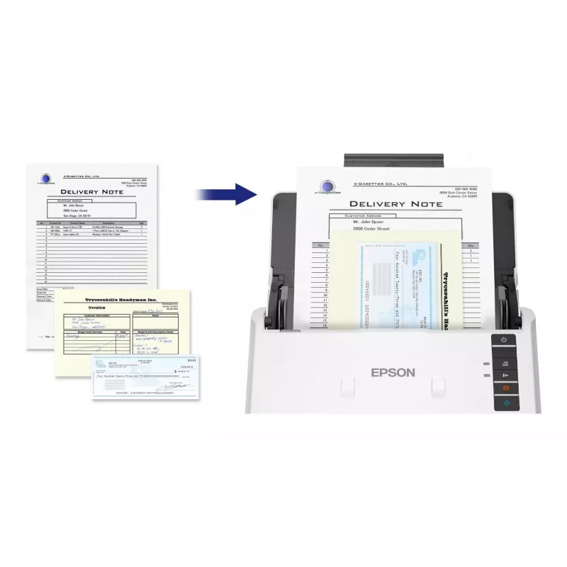 Epson WorkForce DS-530III escáner de alimentación automática 600 x 600 DPI A4 blanco