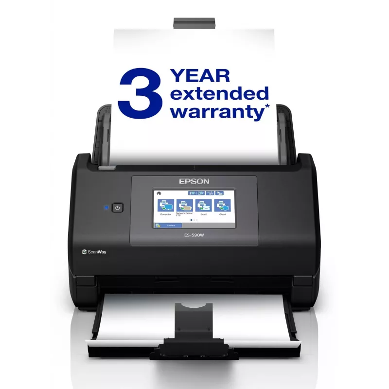Epson WorkForce ES-590W escáner de alimentación automática 600 x 600 DPI A4 negro