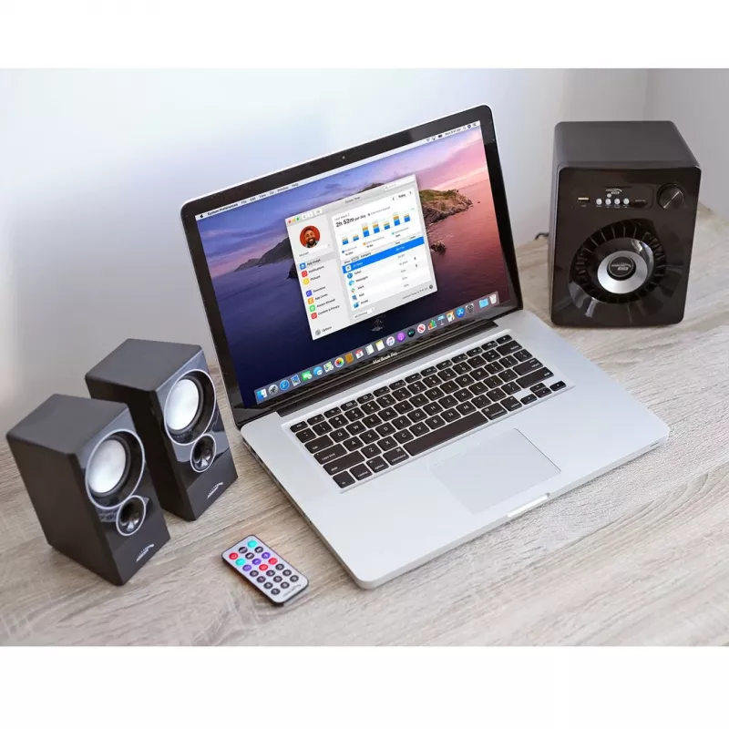 Audiocore AC910 conjunto de altavoces 10 W PC / portátil negro Bluetooth
